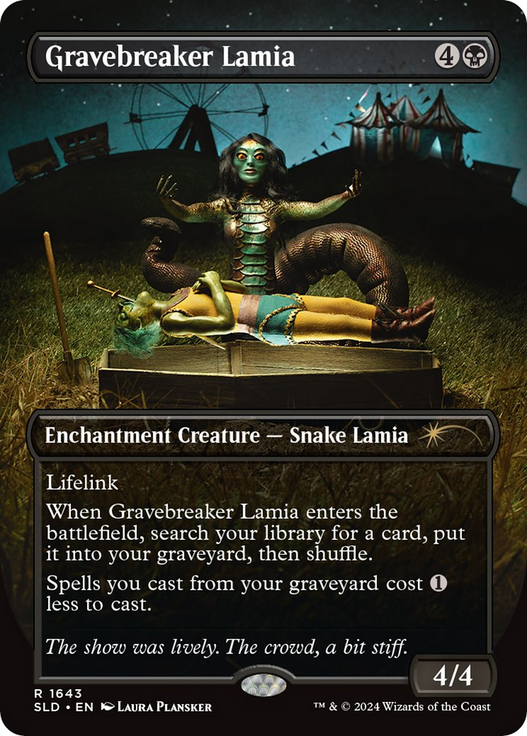 Gravebreaker Lamia (Rainbow Foil) [Secret Lair Drop Series] | Good Games Morley