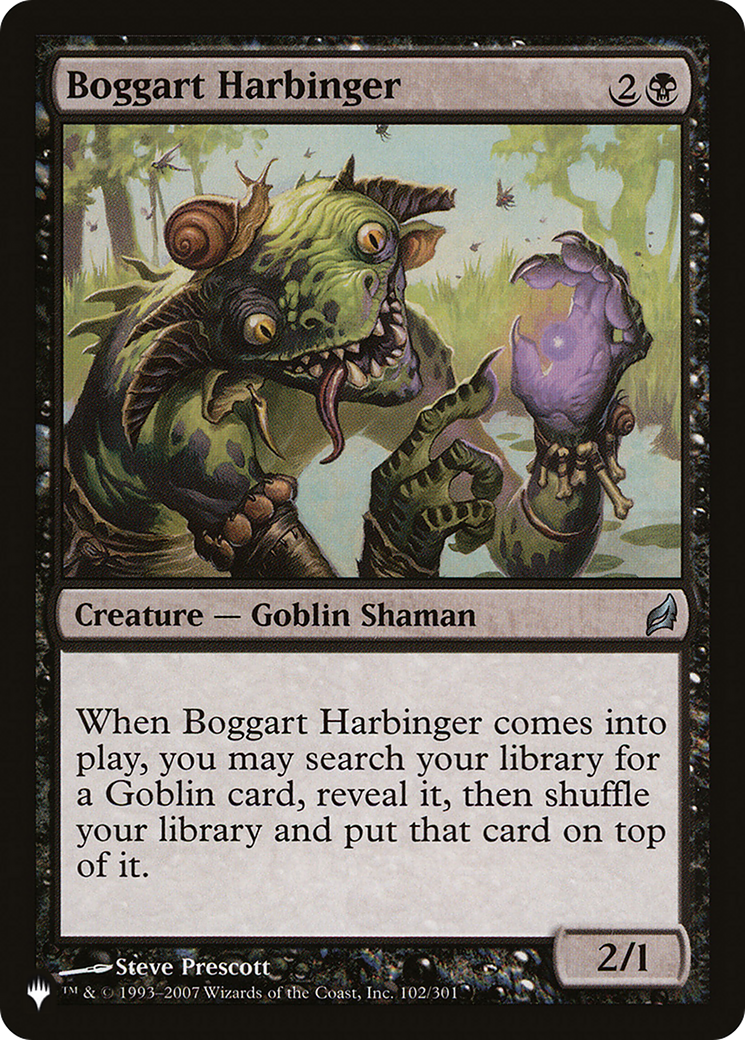 Boggart Harbinger [The List] | Good Games Morley