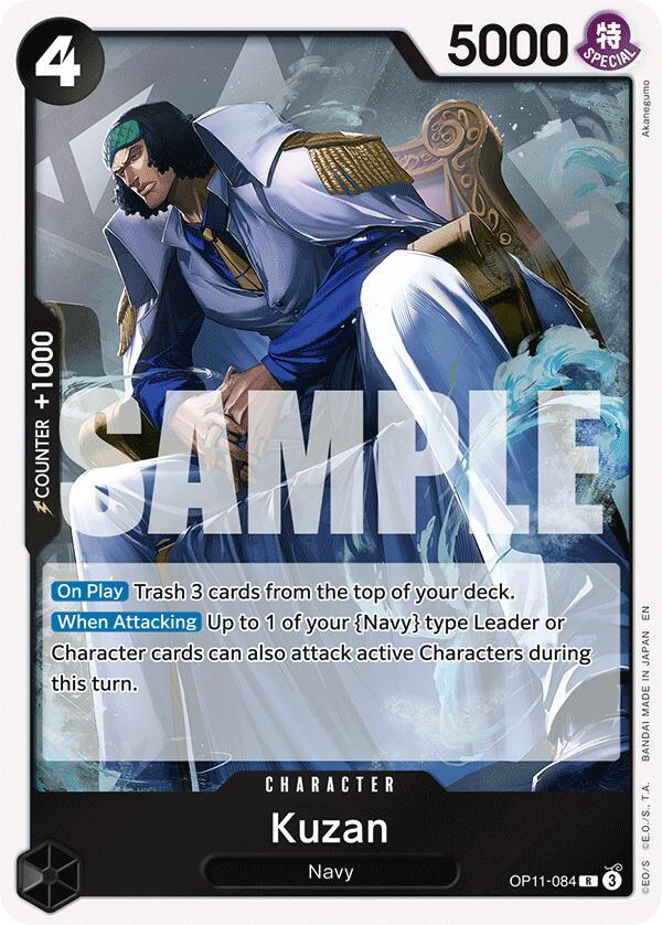Kuzan OP11-084 (A Fist of Divine Speed)  - Foil | Good Games Morley