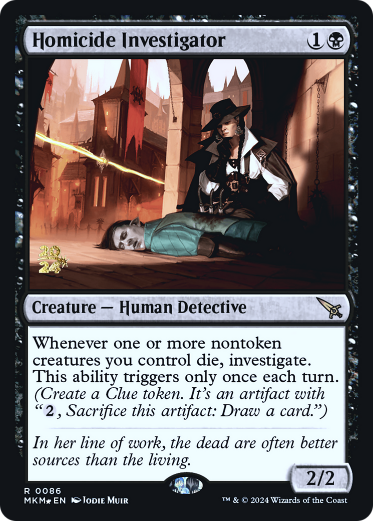 Homicide Investigator [Murders at Karlov Manor Prerelease Promos] | Good Games Morley