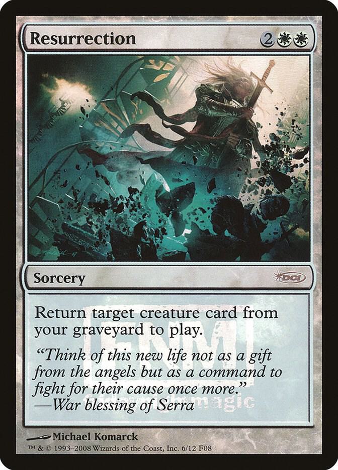 Resurrection 6/12 (FNM Promos)  - Foil | Good Games Morley