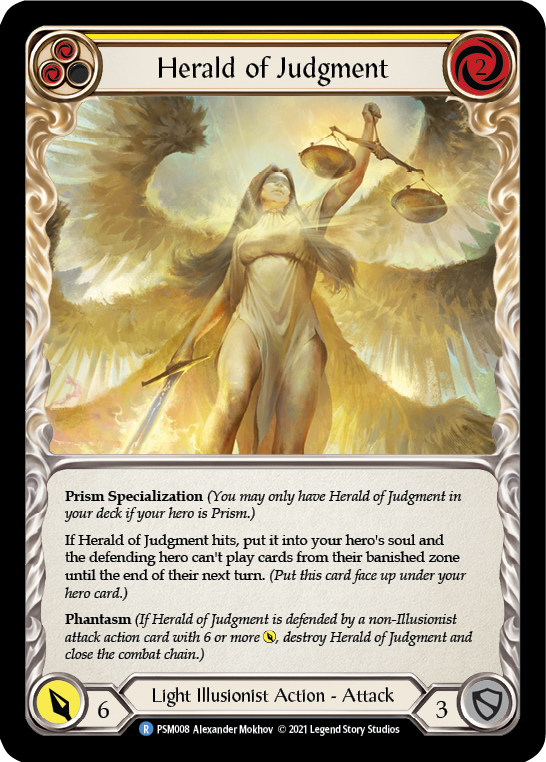 Herald of Judgment [PSM008] (Monarch Prism Blitz Deck) | Good Games Morley