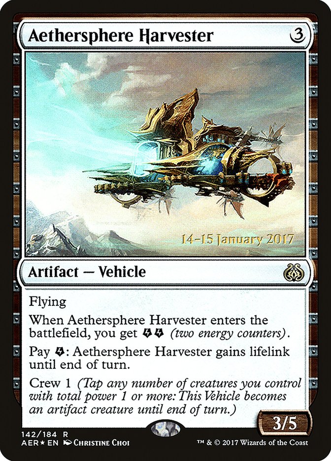 Aethersphere Harvester [Aether Revolt Prerelease Promos] | Good Games Morley