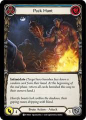 Pack Hunt (Blue) [U-WTR025] (Welcome to Rathe Unlimited)  Unlimited Normal | Good Games Morley