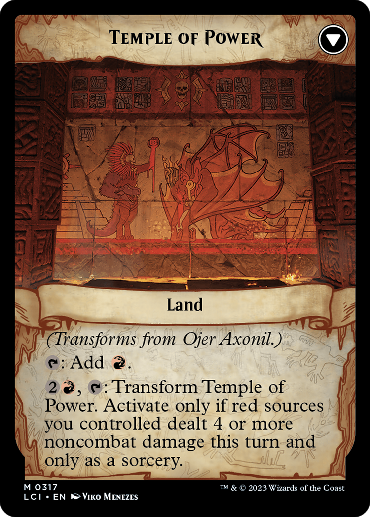 Ojer Axonil, Deepest Might // Temple of Power (Showcase) [The Lost Caverns of Ixalan] | Good Games Morley