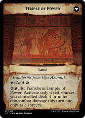 Ojer Axonil, Deepest Might // Temple of Power (Showcase) [The Lost Caverns of Ixalan] | Good Games Morley