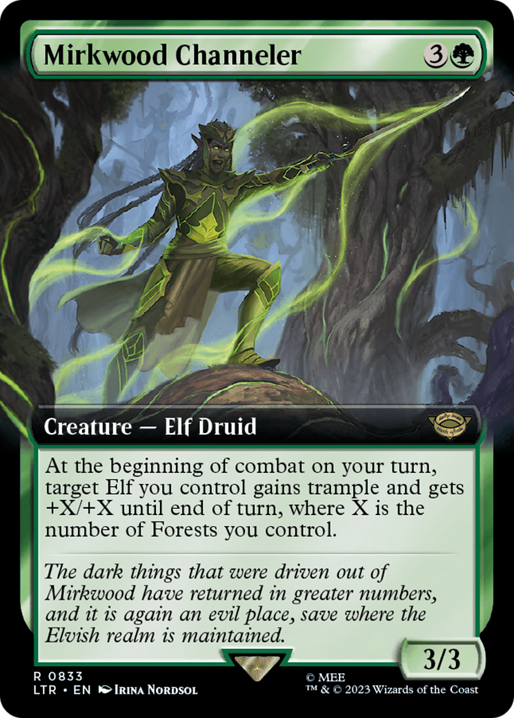 Mirkwood Channeler (Extended Art) [The Lord of the Rings: Tales of Middle-Earth] | Good Games Morley