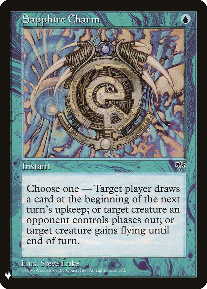 Sapphire Charm [Mystery Booster] | Good Games Morley