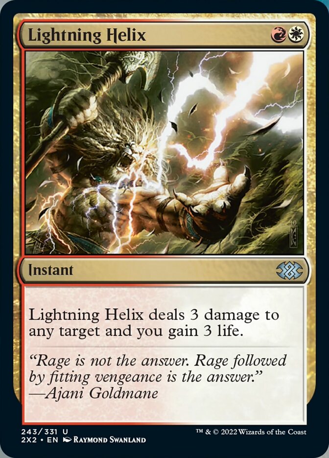 Lightning Helix [Double Masters 2022] | Good Games Morley
