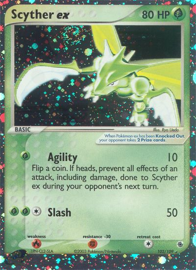 Scyther ex (102/109) [EX: Ruby & Sapphire] | Good Games Morley