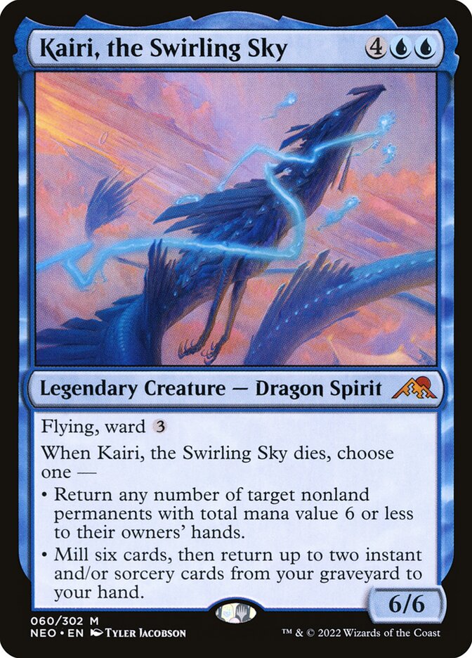 Kairi, the Swirling Sky 60/302 (Kamigawa: Neon Dynasty)  - Foil | Good Games Morley