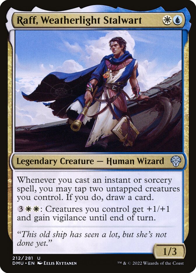 Raff, Weatherlight Stalwart 212/281 (Dominaria United)  | Good Games Morley
