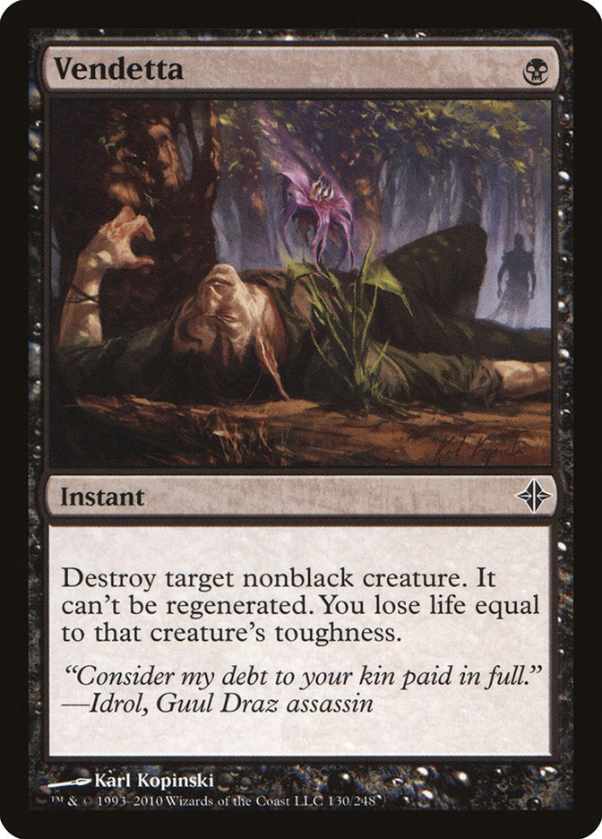 Vendetta 130/248 (Rise of the Eldrazi)  - Foil | Good Games Morley