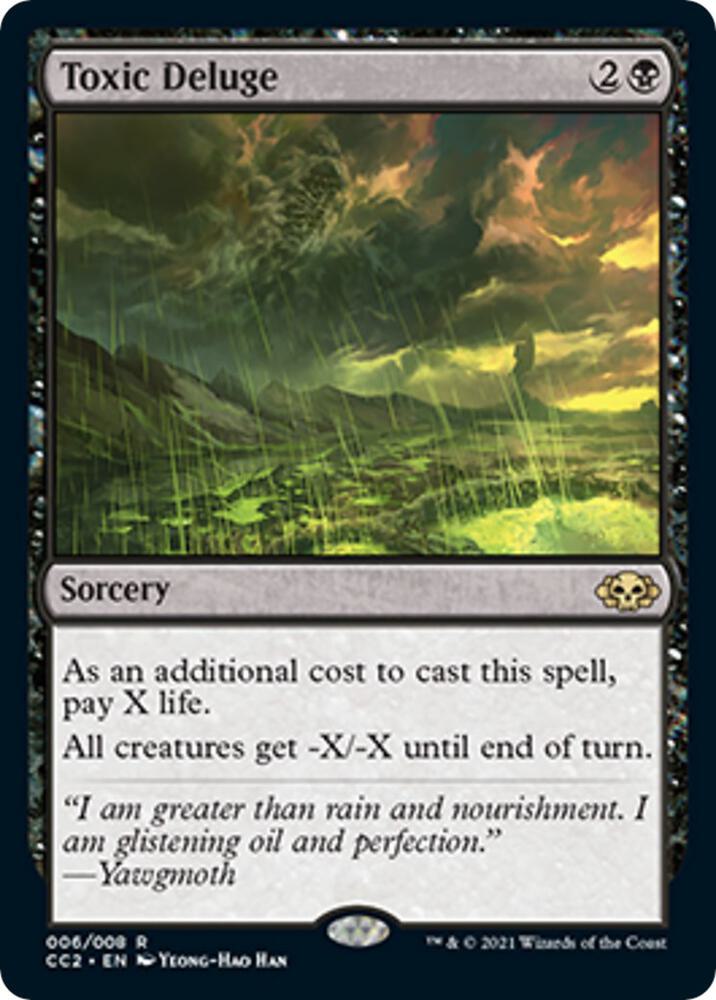 Toxic Deluge 6 (Commander Collection: Black)  - Foil | Good Games Morley