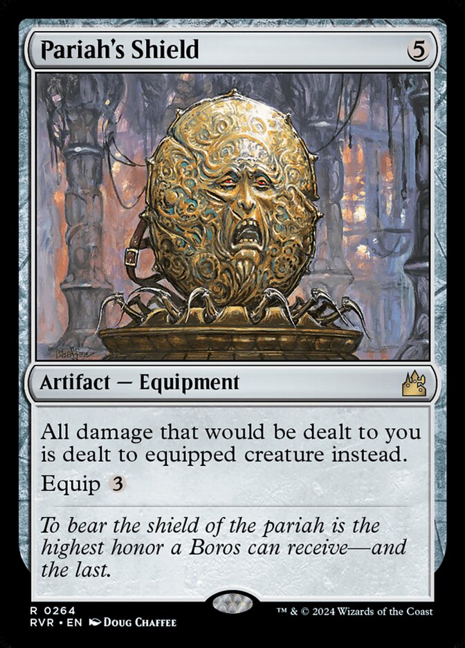 Pariah's Shield 264/291 (Ravnica Remastered)  - Foil | Good Games Morley