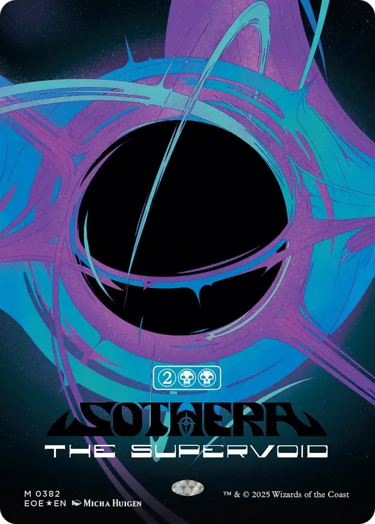 Sothera, the Supervoid (Singularity Foil) [Edge of Eternities] | Good Games Morley
