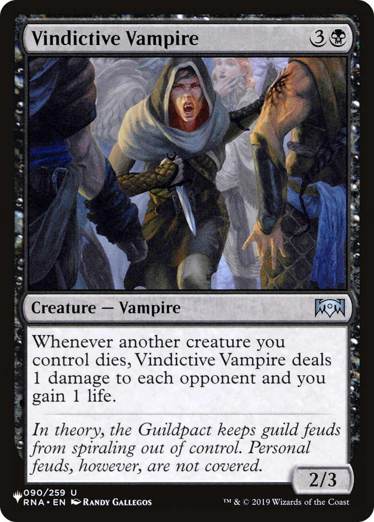 Vindictive Vampire [The List] | Good Games Morley