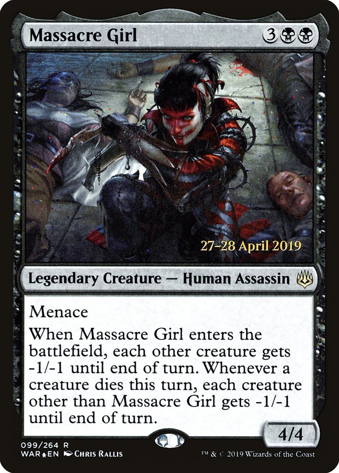 Massacre Girl [War of the Spark Prerelease Promos] | Good Games Morley