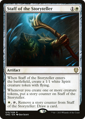 Staff of the Storyteller [Phyrexia: All Will Be One Commander] | Good Games Morley