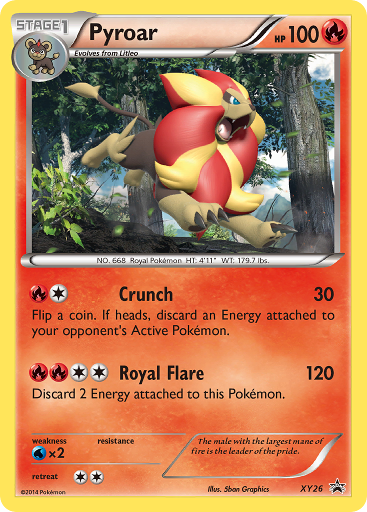 Pyroar (XY26) [XY: Black Star Promos] | Good Games Morley
