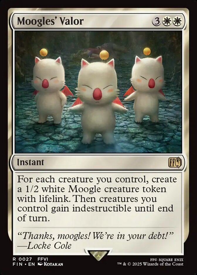 Moogles' Valor 27 (FINAL FANTASY)  | Good Games Morley