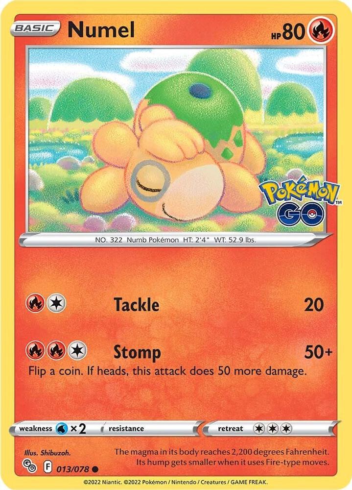 Numel 013/078 (Pokemon GO)  | Good Games Morley