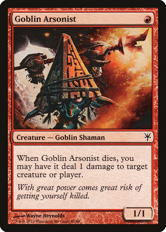 Goblin Arsonist [Duel Decks: Sorin vs. Tibalt] | Good Games Morley
