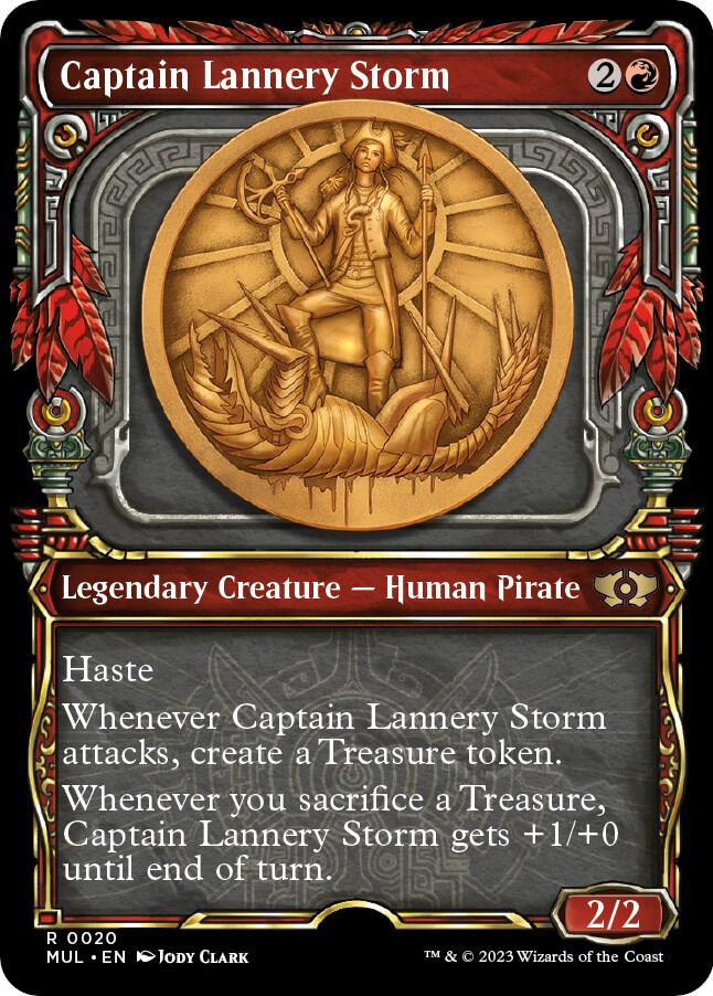 Captain Lannery Storm 20/65 (March of the Machine: Multiverse Legends)  - Showcase Foil | Good Games Morley