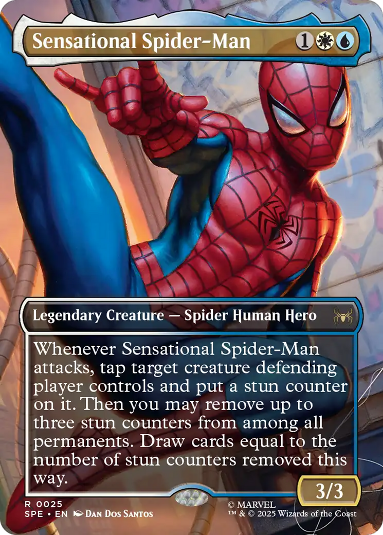 Sensational Spider-Man (Borderless) [Marvel's Spider-Man: Eternal-Legal] | Good Games Morley