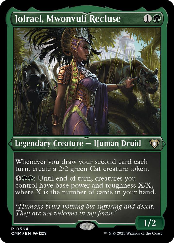 Jolrael, Mwonvuli Recluse 564/451 (Commander Masters)  - Etched Foil | Good Games Morley