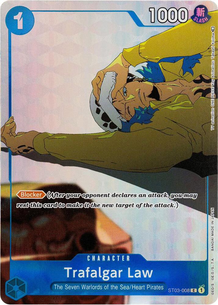 Trafalgar Law (Gift Col.) ST03-008 (One Piece Promotion Cards)  - Alternate Art Foil | Good Games Morley