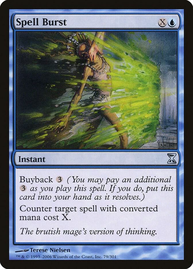 Spell Burst 79/301 (Time Spiral)  - Foil | Good Games Morley