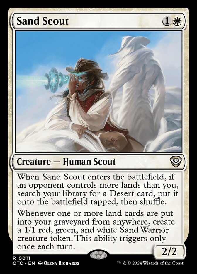 Sand Scout 11/342 (Commander: Outlaws of Thunder Junction)  | Good Games Morley