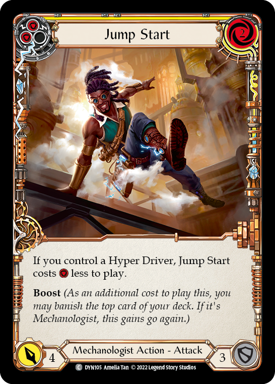 Jump Start (Yellow) [DYN105] (Dynasty) | Good Games Morley