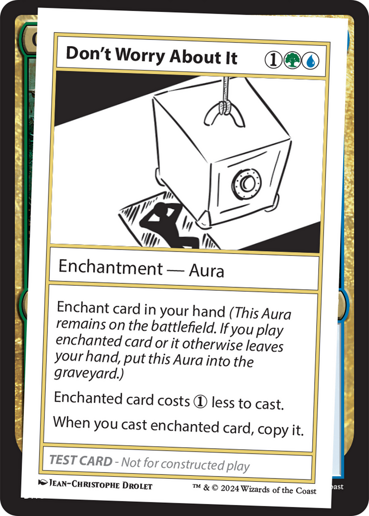 Don't Worry About It [Mystery Booster 2 Playtest Cards] | Good Games Morley