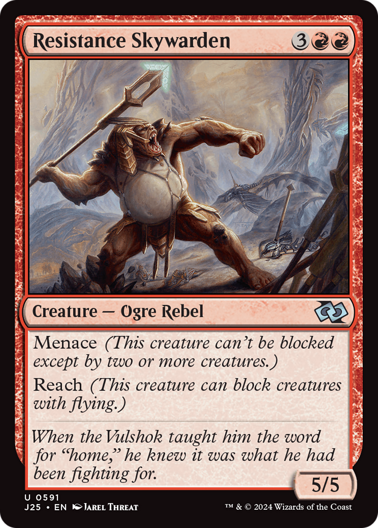 Resistance Skywarden [Foundations Jumpstart] | Good Games Morley