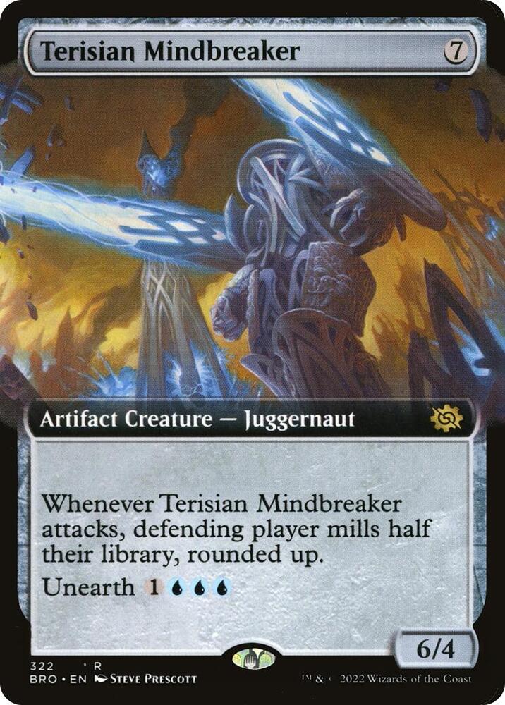 Terisian Mindbreaker Extended Art 322/287 (The Brothers' War)  | Good Games Morley