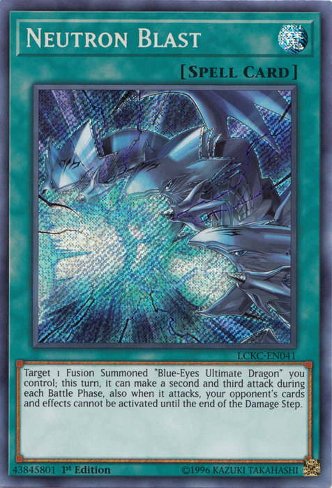 Neutron Blast [LCKC-EN041] Secret Rare | Good Games Morley