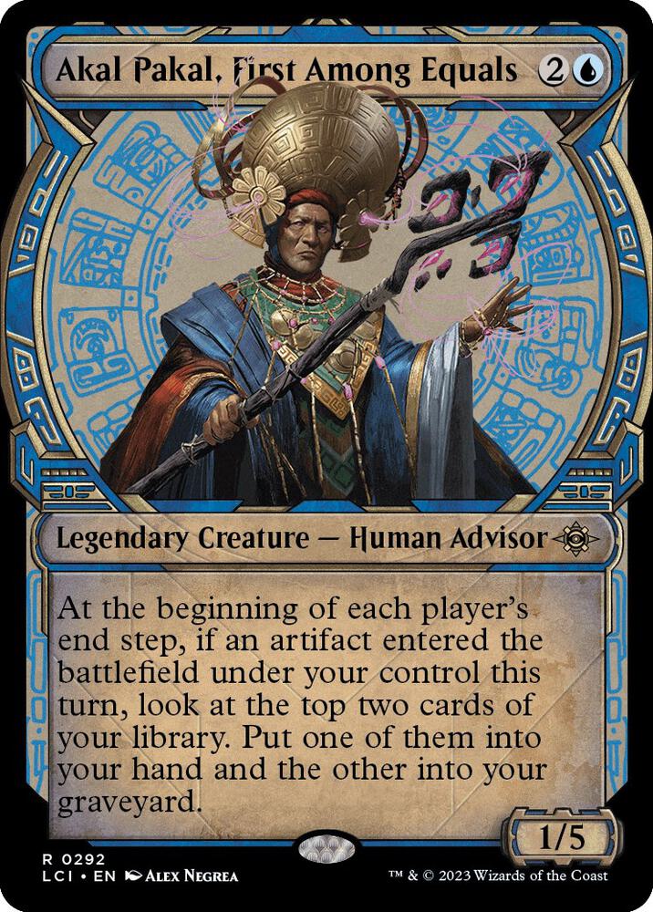 Akal Pakal, First Among Equals 292/291 (The Lost Caverns of Ixalan)  - Showcase | Good Games Morley