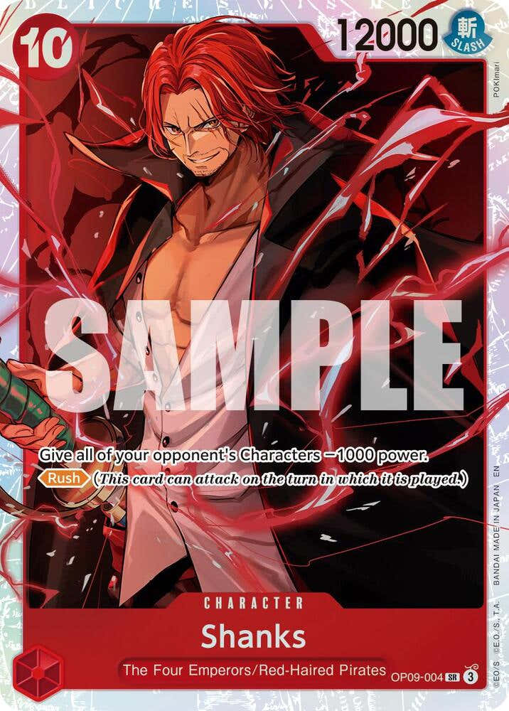 Shanks (Reprint) OP09-004 (Premium Booster -The Best- Vol. 2)  - Foil | Good Games Morley