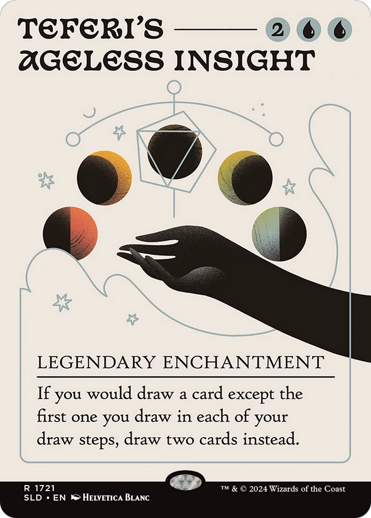 Teferi's Ageless Insight (Rainbow Foil) [Secret Lair Drop Series] | Good Games Morley