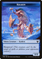 Human Soldier // Kraken Double-Sided Token [Theros Beyond Death Tokens] | Good Games Morley