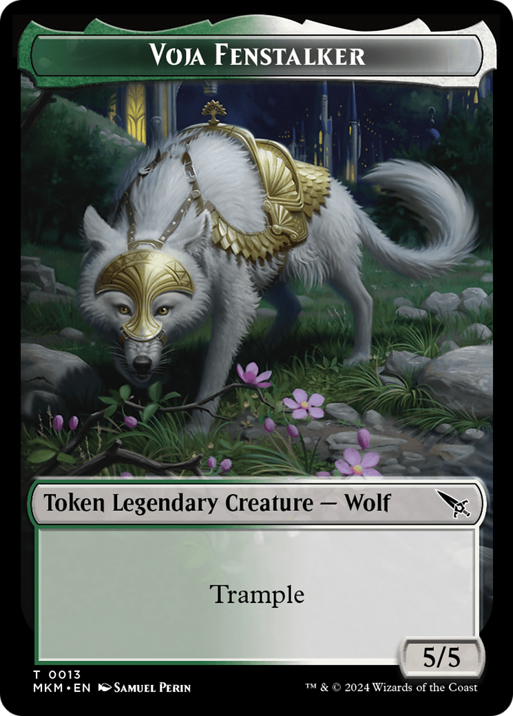 Detective // Voja Fenstalker Double-Sided Token [Murders at Karlov Manor Tokens] | Good Games Morley
