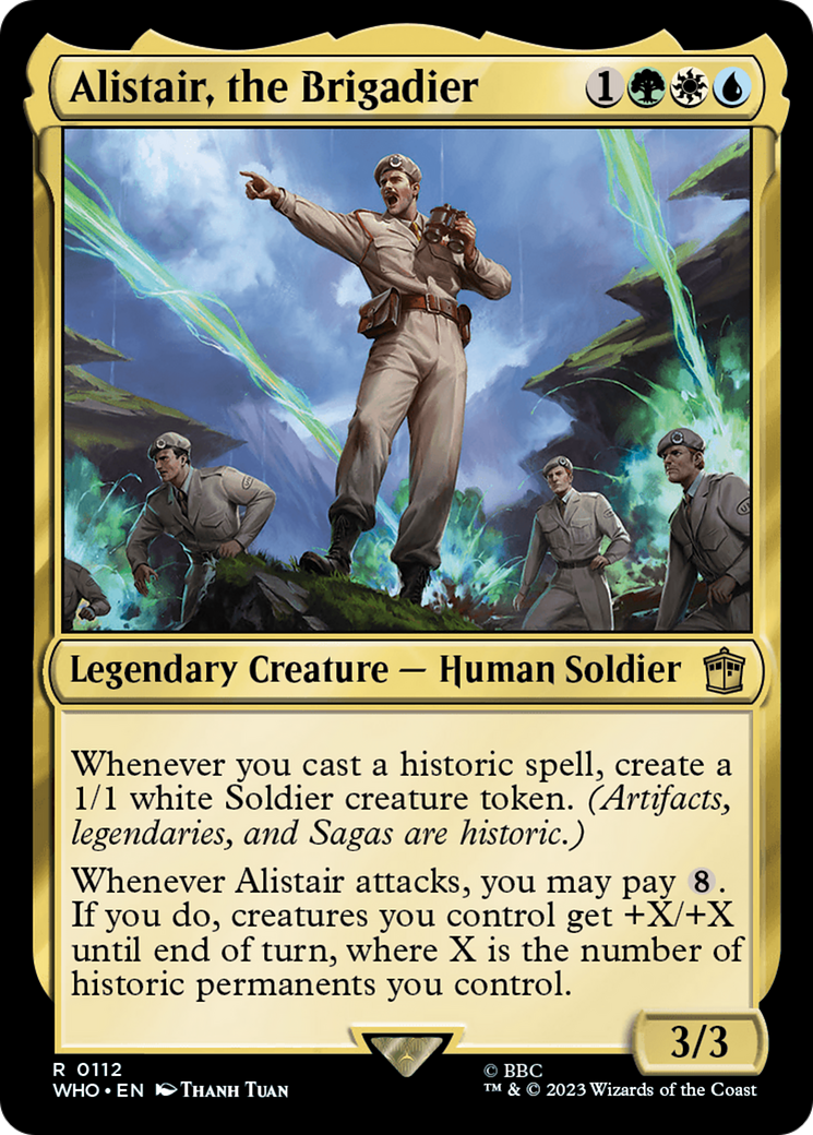 Alistair, the Brigadier [Doctor Who] | Good Games Morley