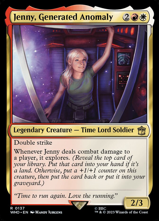Jenny, Generated Anomaly 137/331 (Universes Beyond: Doctor Who)  | Good Games Morley
