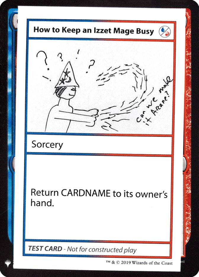 How to Keep an Izzet Mage Busy [Mystery Booster Playtest Cards] | Good Games Morley