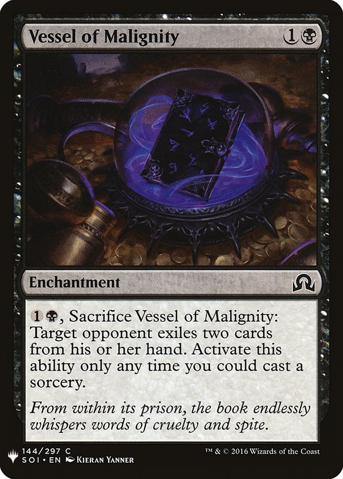 Vessel of Malignity [Mystery Booster] | Good Games Morley