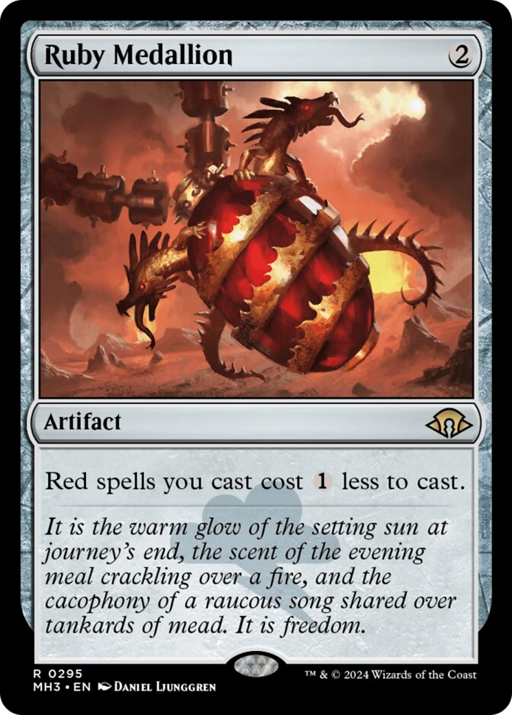 Ruby Medallion [Modern Horizons 3] | Good Games Morley