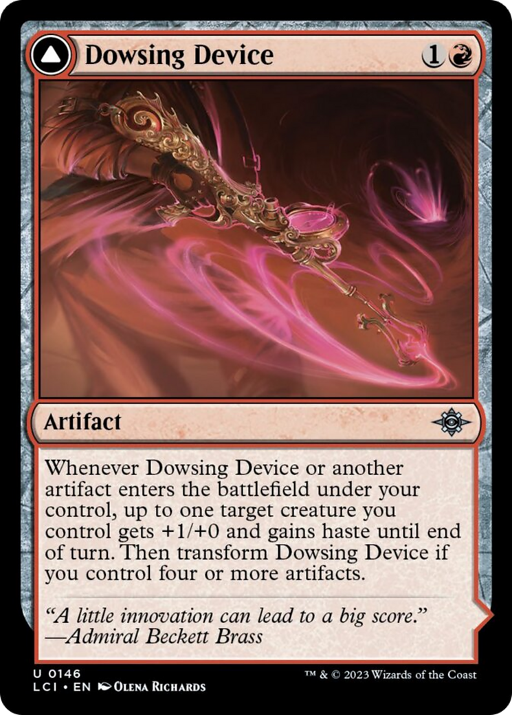 Dowsing Device // Geode Grotto [The Lost Caverns of Ixalan] | Good Games Morley