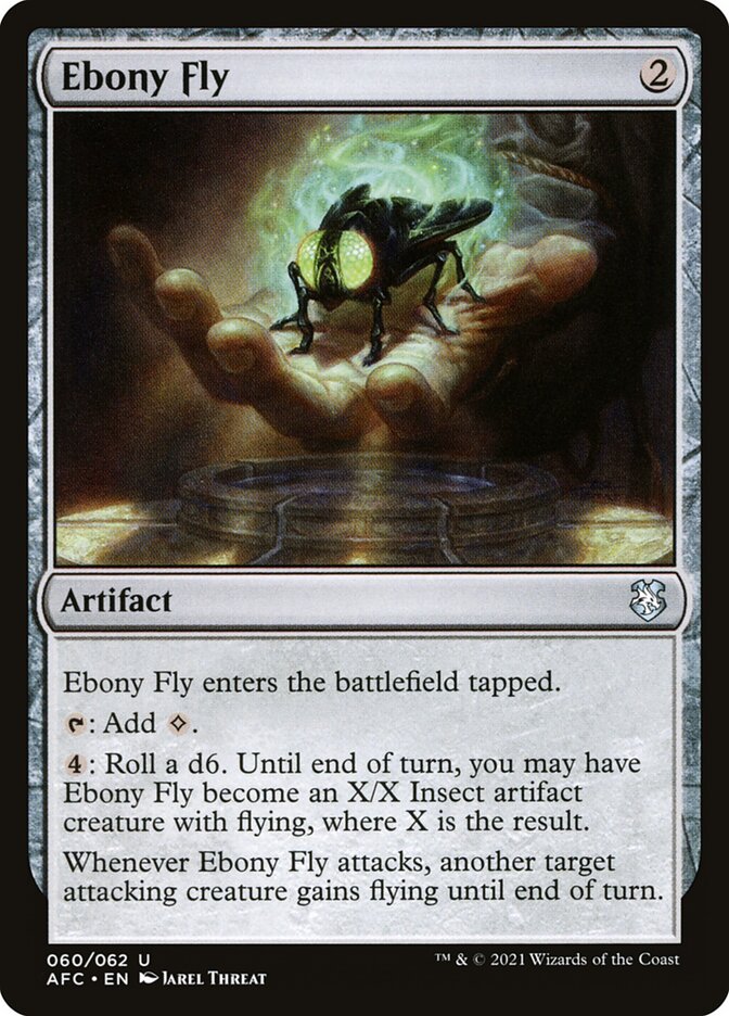 Ebony Fly 60 (Commander: Adventures in the Forgotten Realms)  | Good Games Morley